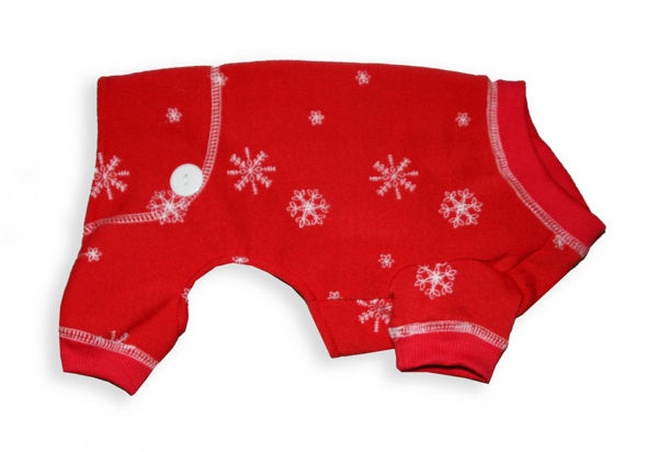 Picture of Snowflake Jumpers/ LongJohns - Red