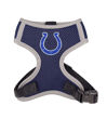 Picture of Indianapolis Colts Dog Harness Vest.