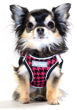 Picture of EZ Reflective Harness Vest - Houndstooth  - Pink/Black