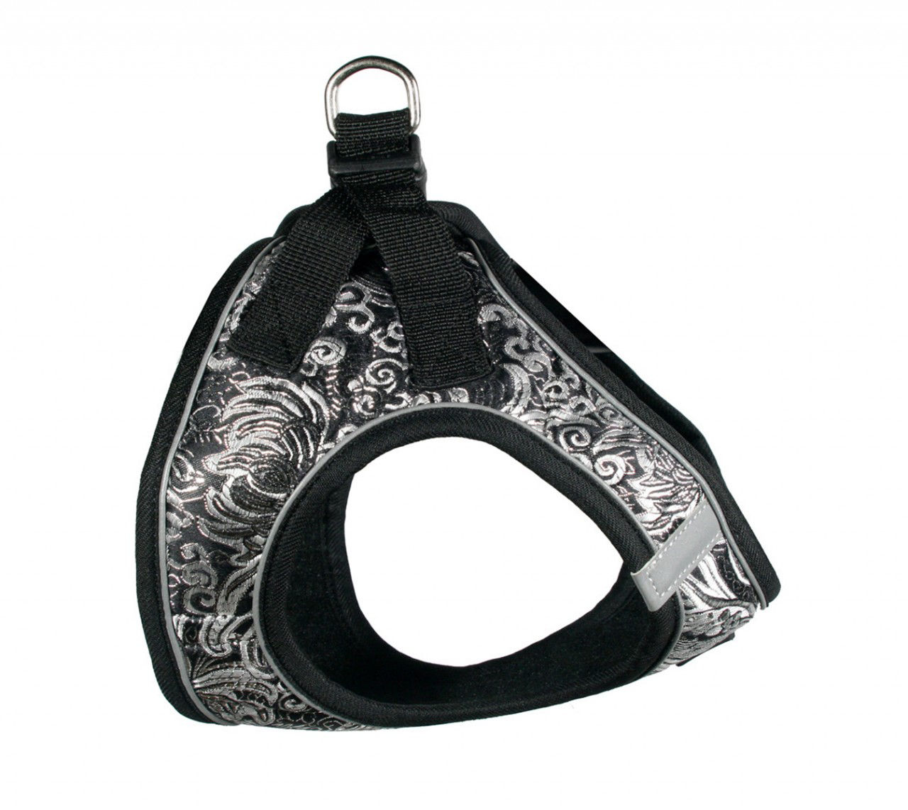 Picture of EZ Reflective Royal Elegance Harness Vest - Black.