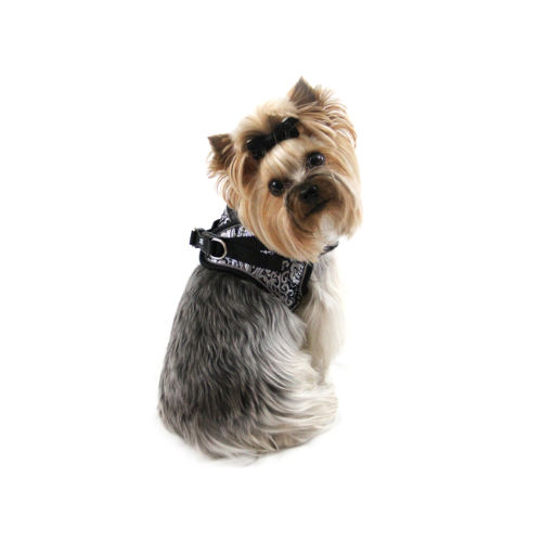 Picture of EZ Reflective Royal Elegance Harness Vest - Black.