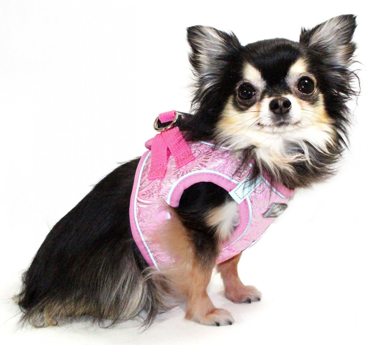 Picture of EZ Reflective Royal Elegance Harness Vest - Pink.