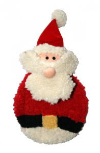 Picture of Santa Krinkle Squeak Toy