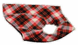Picture of 4-Way Stretch Fleece Shirt - Red/Plaid