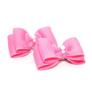 Picture of Hair Bows - Sm Hot Pink