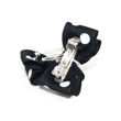 Picture of Black Polka Dot Canine Clips