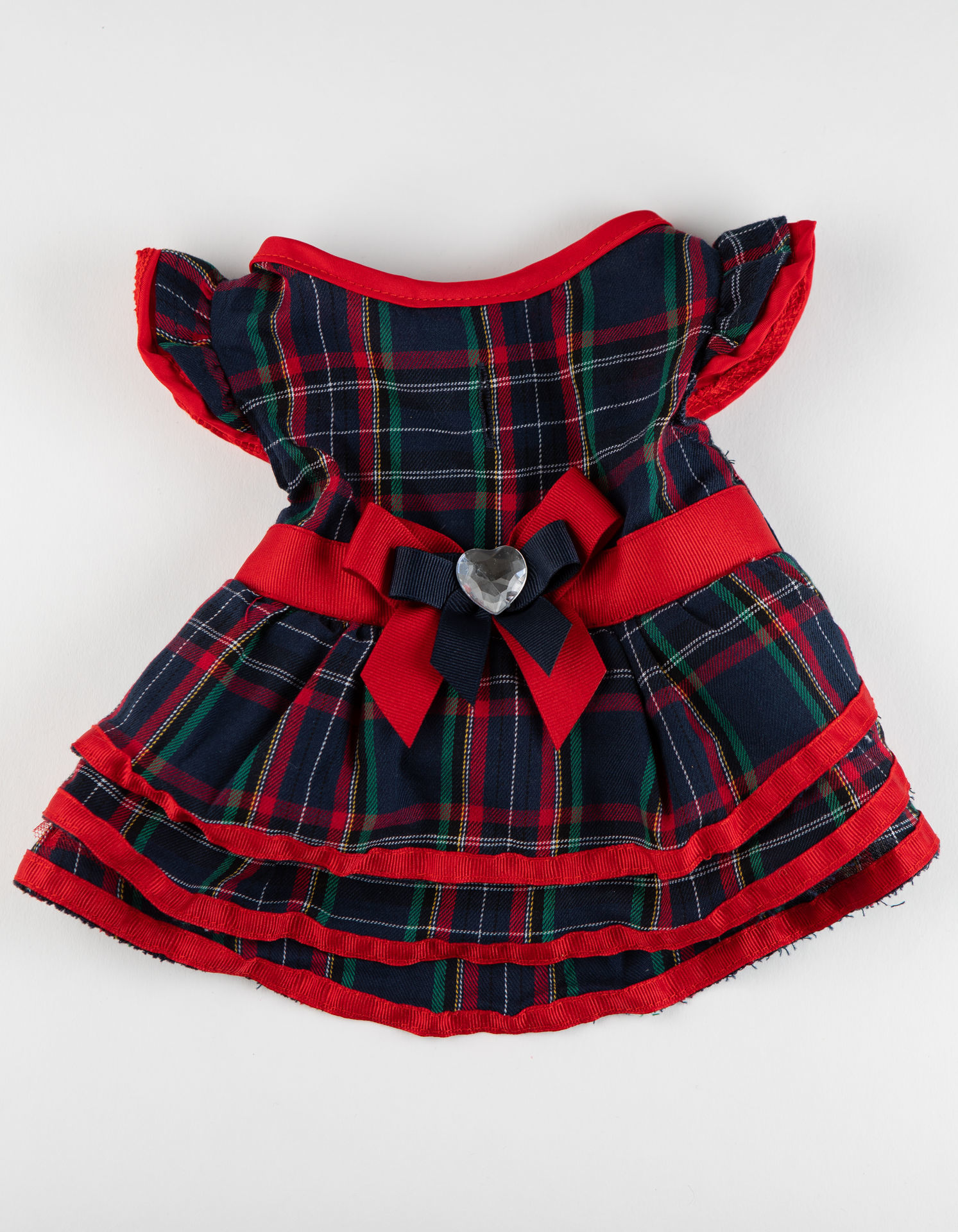 Picture of Navy Plaid Tutu Dress