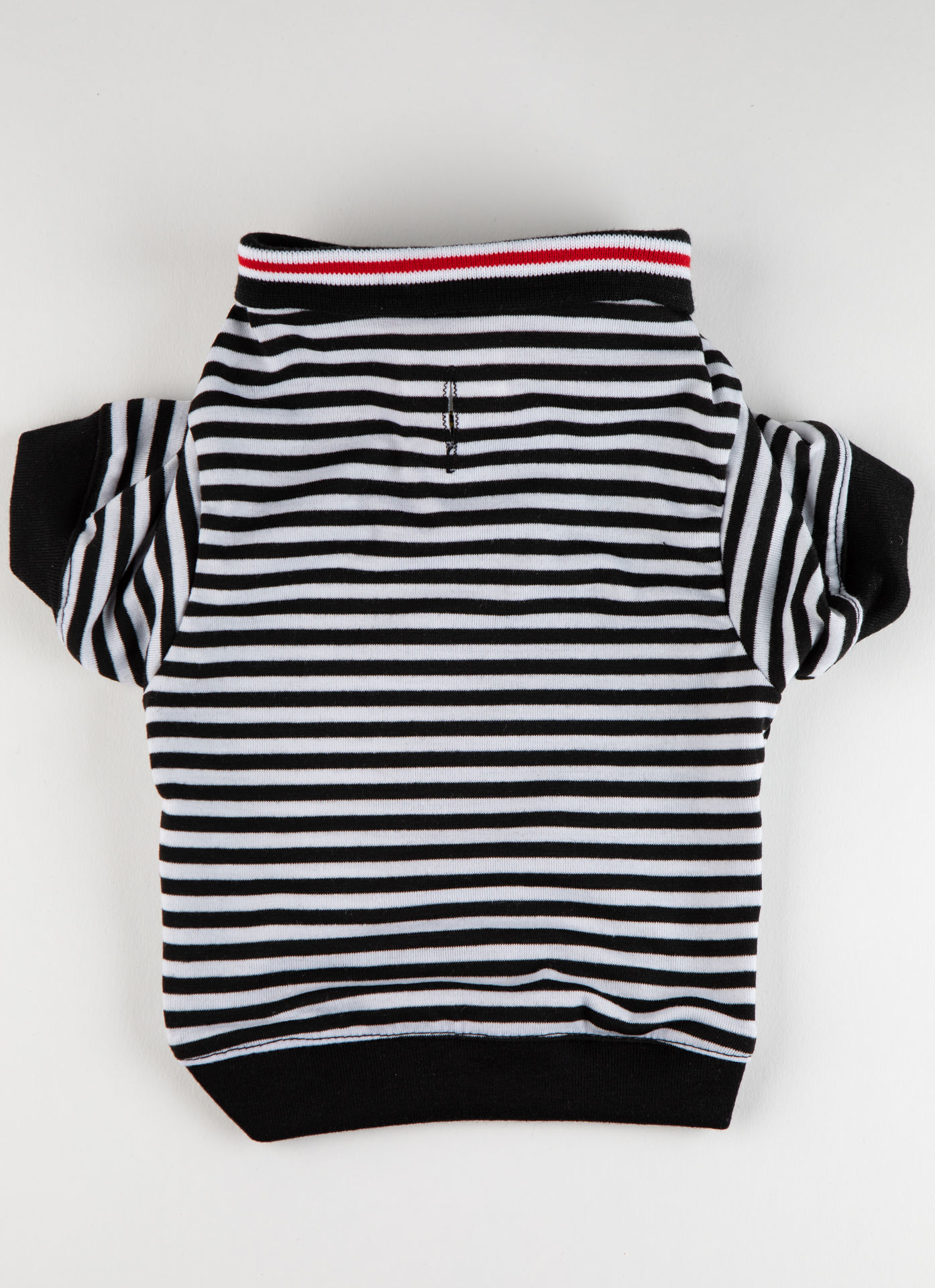 Picture of Black/White Stripe Polo Shirt