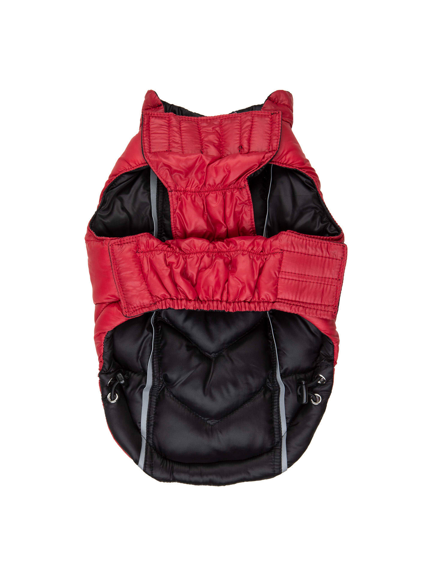 Picture of Featherlite Reversible-Reflective Puffer Vest Black/Red