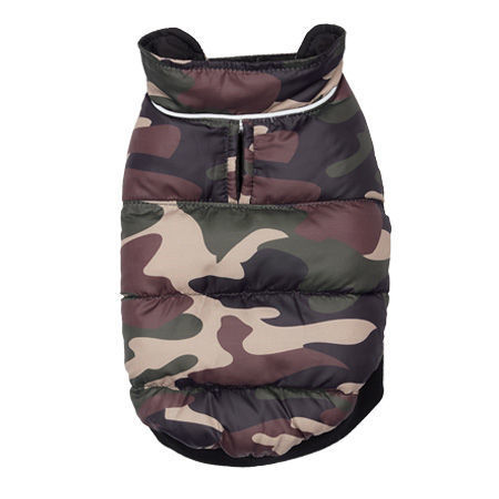 Picture of Flex-Fit Reversible Puffer Vest - Black/Camo