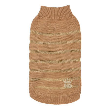 Picture of Metallic Stripe Sweater - Gold