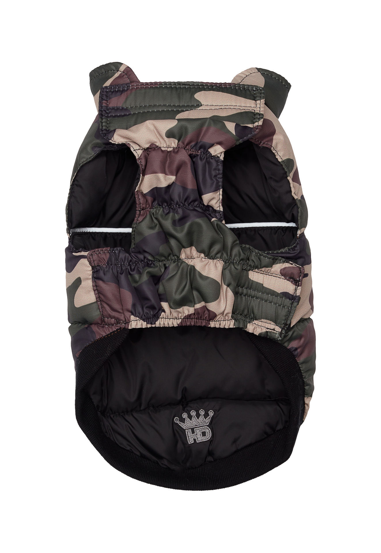 Picture of Flex-Fit Reversible Puffer Vest - Black/Camo