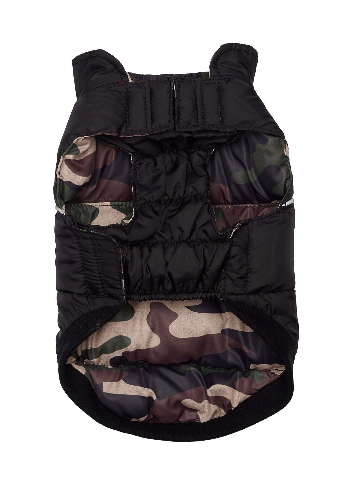 Picture of Flex-Fit Reversible Puffer Vest - Black/Camo