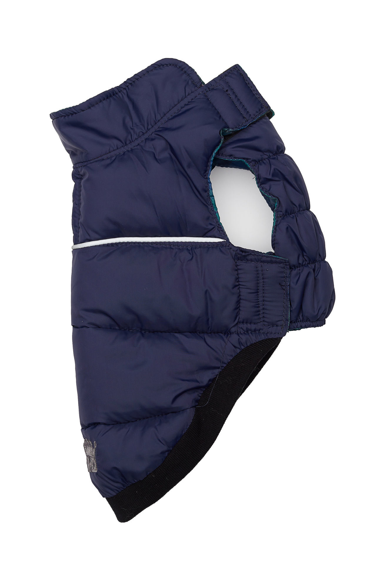 Picture of Flex-Fit Reversible Puffer Vest - Navy/Plaid