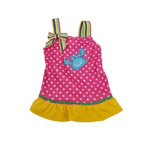 Picture of Pink Polka Dot Crab Dress