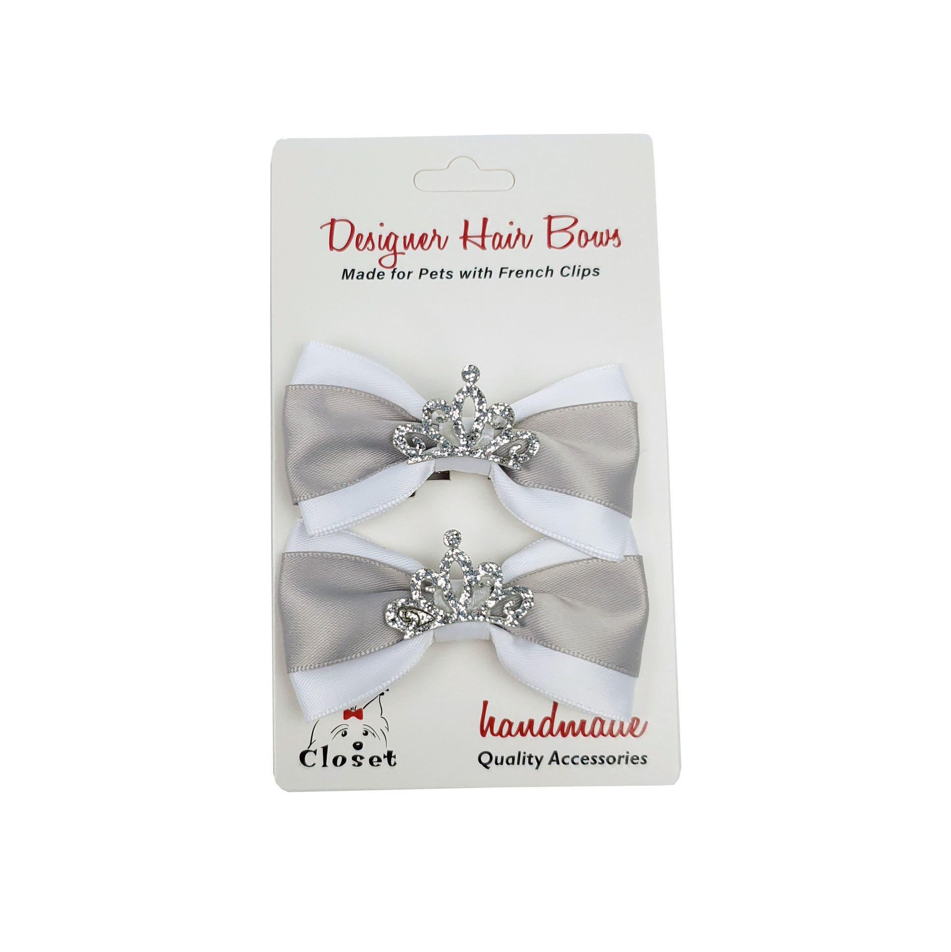 Picture of Hair Bows - Sm Silver Tiara