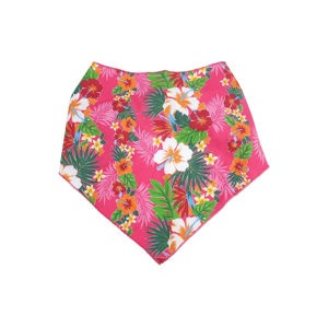 Picture of One Sided Bandana - Hawaiian Tied Bandana (Pink)