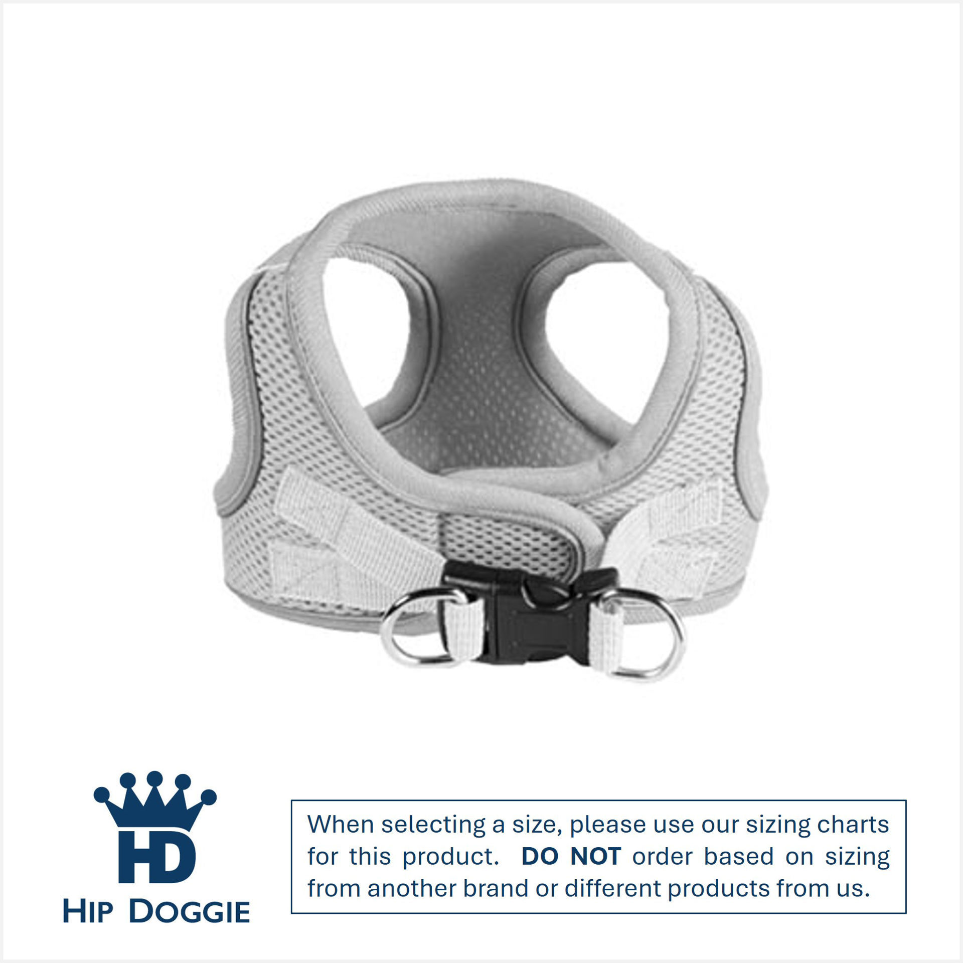 Picture of EZ Step-In Harness Vest - Gray