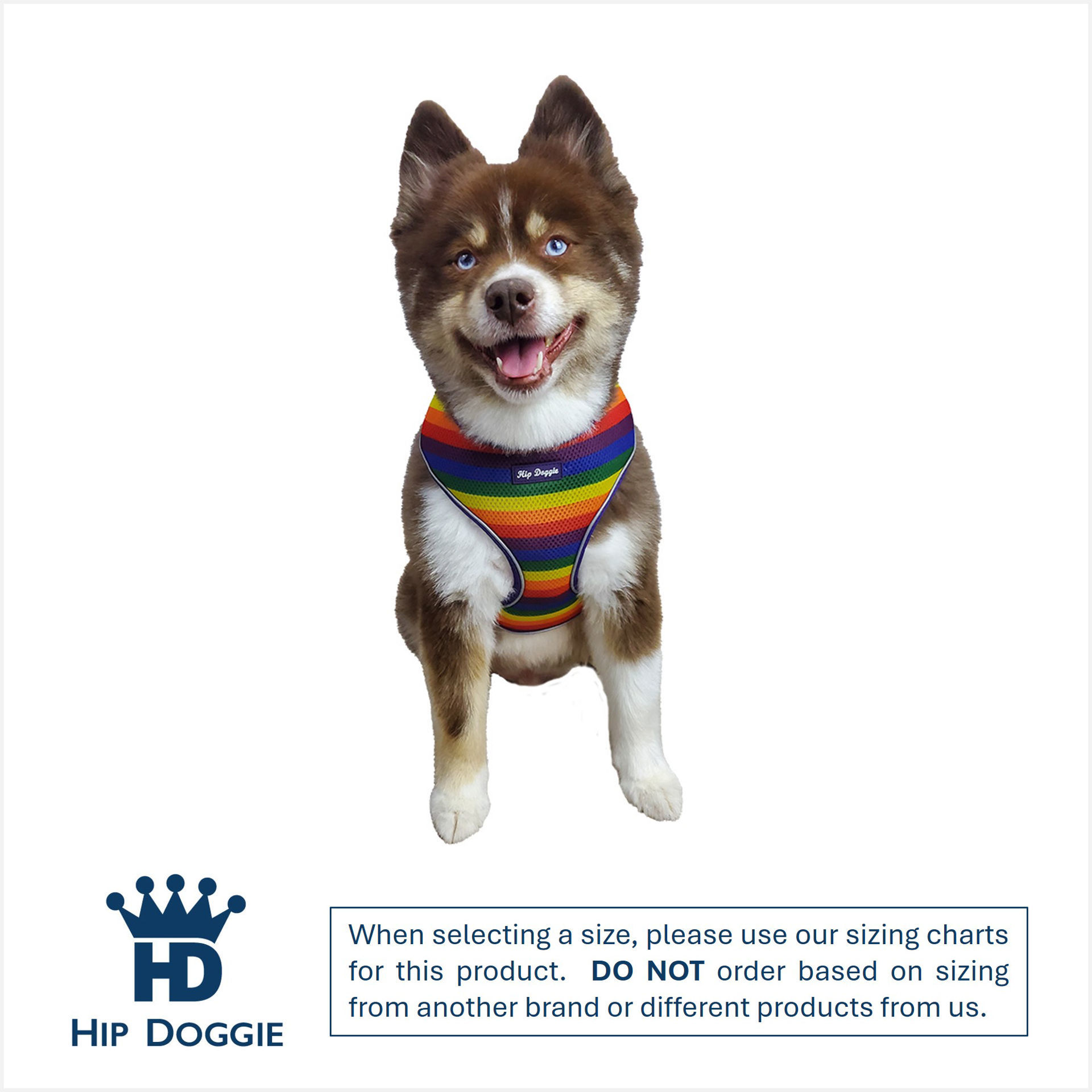 Picture of Ultra Comfort Harness - Rainbow Pride