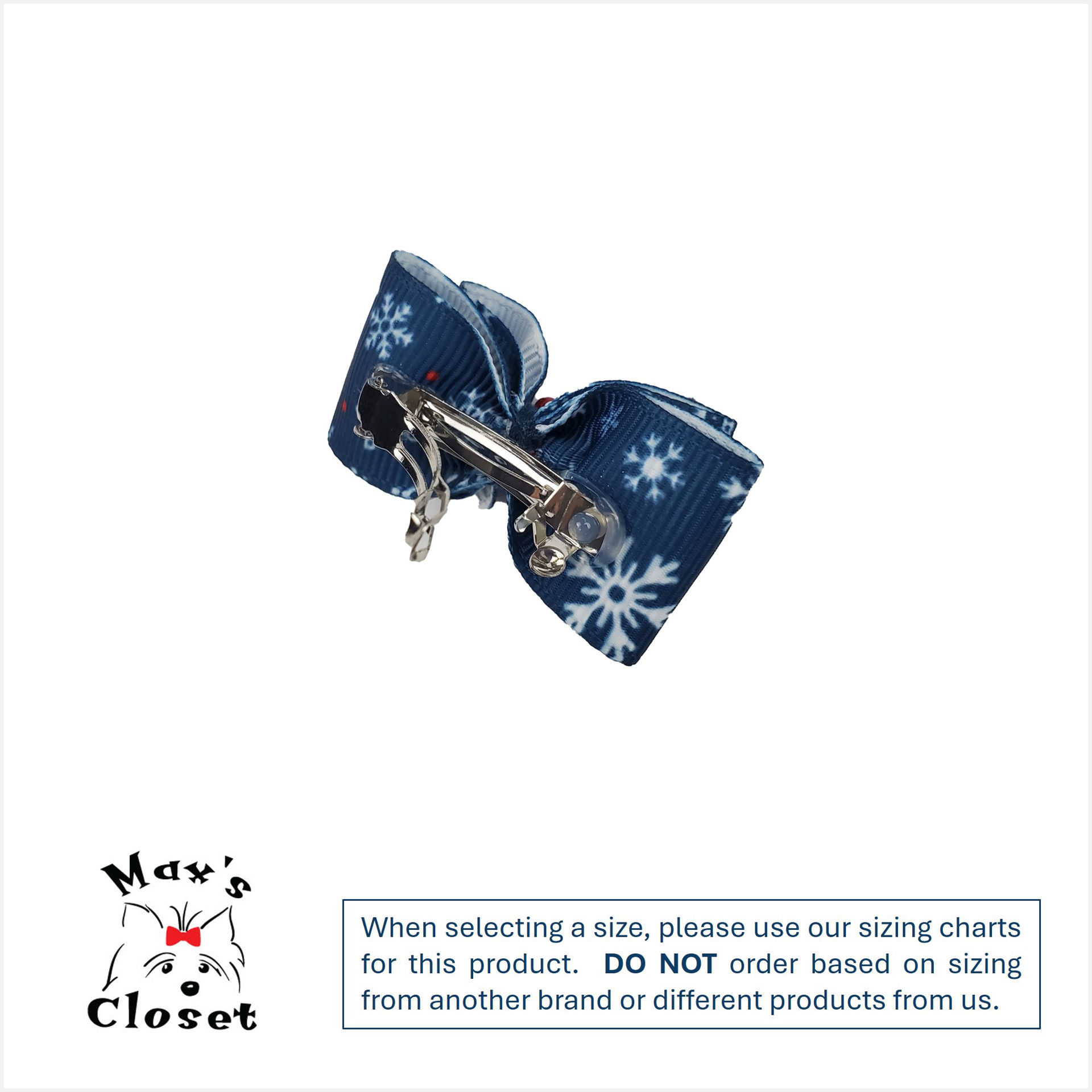 Picture of Hair Bows - Sm Snowflakes